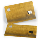 Golden Weeping Willow Over City - Premium Protective Decal Skin-Kit for the Apple Credit Card