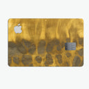 Golden Wheat Field Caverns - Premium Protective Decal Skin-Kit for the Apple Credit Card