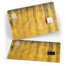Golden Wheat Lines - Premium Protective Decal Skin-Kit for the Apple Credit Card