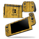Golden Wheat Lines - Vinyl Skin Wrap for Nintendo Switch 2, OLED, Lite, Pro Controller, Wii & Classic Handhelds