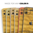 Golden Wheat Lines  - Protective Skin Wrap & Decal – Compatible with iPhone SE to iPhone 17 Pro Max (All Models)