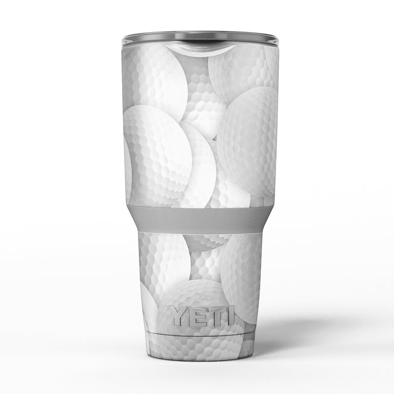 Yeti 30 oz Tumbler Laser Engraved. It takes a lot of balls to golf the way  I do