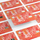 Good Vibes - Premium Protective Decal Skin-Kit for the Apple Credit Card