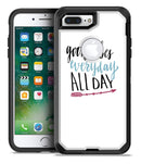 Good Vibes Everyday ALL DAY - iPhone 7 Plus/8 Plus OtterBox Case & Skin Kits