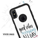 Good Vibes Everyday ALL DAY - Skin Kit for the iPhone OtterBox Cases