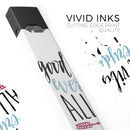 Good Vibes Everyday ALL DAY - Premium Decal Protective Skin-Wrap Sticker compatible with the Juul Labs vaping device