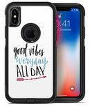 Good Vibes Everyday ALL DAY - iPhone X OtterBox Case & Skin Kits