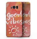 Good Vibes - Samsung Galaxy S8 Full-Body Skin Kit