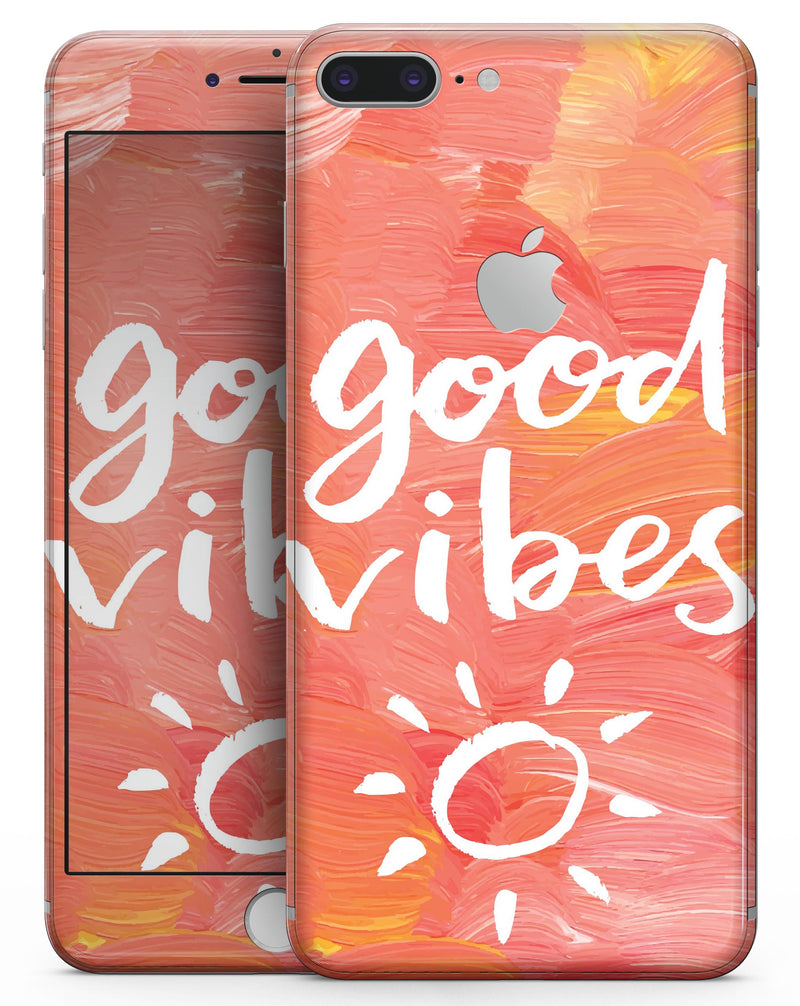 Good Vibes - Skin-kit for the iPhone 8 or 8 Plus