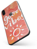 Good Vibes - iPhone X Skin-Kit