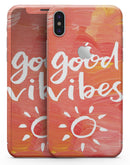 Good Vibes - iPhone X Skin-Kit