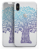 Gradiated Tree of Life - iPhone X Skin-Kit