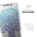 Gradiated Tree of Life - Skin-Kit compatible with the Apple iPhone 13, 13 Pro Max, 13 Mini, 13 Pro, iPhone 12, iPhone 11 (All iPhones Available)