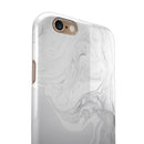 Gray 11 Textured Marble iPhone 6/6s or 6/6s Plus 2-Piece Hybrid INK-Fuzed Case