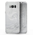 Gray 11 Textured Marble - Samsung Galaxy S8 Full-Body Skin Kit