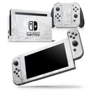 Gray 11 Textured Marble - Vinyl Skin Wrap for Nintendo Switch 2, OLED, Lite, Pro Controller, Wii & Classic Handhelds