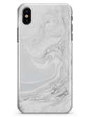 Gray 11 Textured Marble - iPhone X Clipit Case