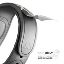 Gray & White Seamless Morocan Pattern - Decal Skin Wrap Kit for the Disney Magic Band