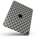 Gray & White Seamless Morocan Pattern - Full Body Skin Decal for the Apple iPad Pro 12.9", 11", 10.5", 9.7", Air or Mini (All Models Available)