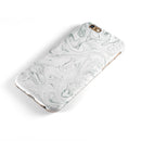 Gray 30 Textured Marble iPhone 6/6s or 6/6s Plus 2-Piece Hybrid INK-Fuzed Case