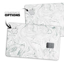 Gray 30 Textured Marble - Premium Protective Decal Skin-Kit for the Apple Credit Card