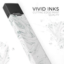 Gray 30 Textured Marble - Premium Decal Protective Skin-Wrap Sticker compatible with the Juul Labs vaping device