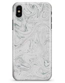 Gray 30 Textured Marble - iPhone X Clipit Case