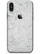 Gray 30 Textured Marble - iPhone X Skin-Kit