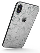 Gray 30 Textured Marble - iPhone X Skin-Kit