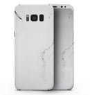 Gray 319 Textured Marble - Samsung Galaxy S8 Full-Body Skin Kit