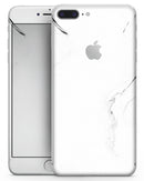 Gray 319 Textured Marble - Skin-kit for the iPhone 8 or 8 Plus