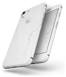 Gray 319 Textured Marble - Skin-kit for the iPhone 8 or 8 Plus