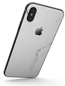 Gray 319 Textured Marble - iPhone X Skin-Kit
