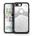 Gray 47 Textured Marble - iPhone 7 or 7 Plus Commuter Case Skin Kit