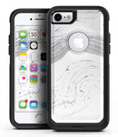 Gray 47 Textured Marble - iPhone 7 or 7 Plus Commuter Case Skin Kit