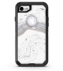 Gray 47 Textured Marble - iPhone 7 or 8 OtterBox Case & Skin Kits