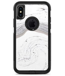 Gray 47 Textured Marble - iPhone X OtterBox Case & Skin Kits
