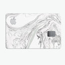 Gray 50 Textured Marble - Premium Protective Decal Skin-Kit for the Apple Credit Card