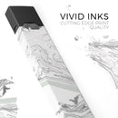 Gray 50 Textured Marble - Premium Decal Protective Skin-Wrap Sticker compatible with the Juul Labs vaping device