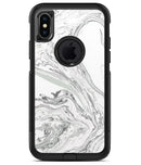 Gray 50 Textured Marble - iPhone X OtterBox Case & Skin Kits