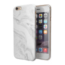 Gray 65 Textured Marble iPhone 6/6s or 6/6s Plus 2-Piece Hybrid INK-Fuzed Case