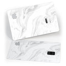 Gray 65 Textured Marble - Premium Protective Decal Skin-Kit for the Apple Credit Card