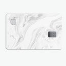 Gray 65 Textured Marble - Premium Protective Decal Skin-Kit for the Apple Credit Card