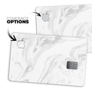 Gray 65 Textured Marble - Premium Protective Decal Skin-Kit for the Apple Credit Card