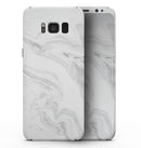 Gray 65 Textured Marble - Samsung Galaxy S8 Full-Body Skin Kit