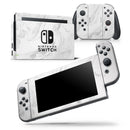 Gray 65 Textured Marble - Vinyl Skin Wrap for Nintendo Switch 2, OLED, Lite, Pro Controller, Wii & Classic Handhelds