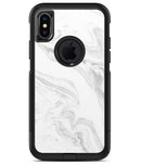 Gray 65 Textured Marble - iPhone X OtterBox Case & Skin Kits