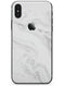 Gray 65 Textured Marble - iPhone X Skin-Kit