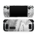 Gray Agate Marble Slate // Vinyl Skin Wrap for Steam Deck OLED & Steam Deck (LCD) — Soft Matte or Ultra Gloss