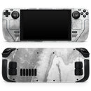 Gray Agate Marble Slate // Vinyl Skin Wrap for Steam Deck OLED & Steam Deck (LCD) — Soft Matte or Ultra Gloss